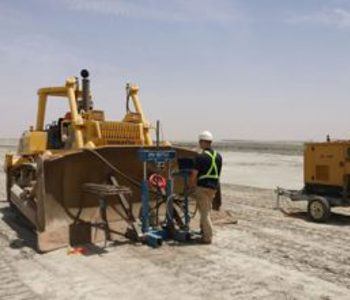 Tailings Storage Facilities CPT testing mobile equipment